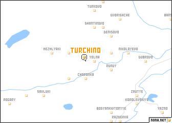 map of Turchino