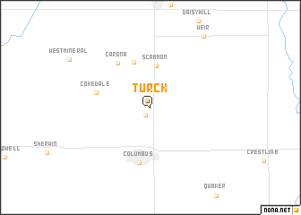 map of Turck