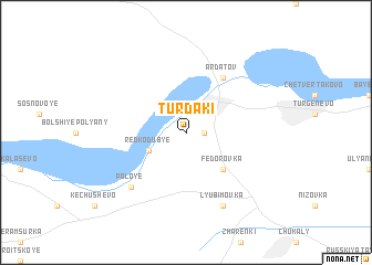 map of Turdaki