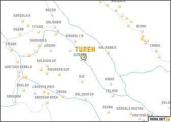 map of Tūreh