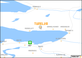 map of Turelva