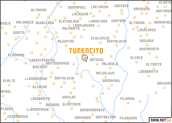 map of Turencito