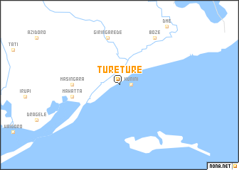 map of Ture Ture