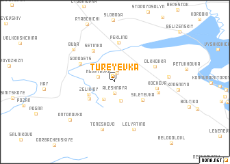 map of Tureyevka