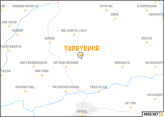 map of Tureyevka