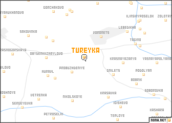 map of Tureyka