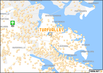 map of Turf Valley