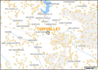 map of Turf Valley