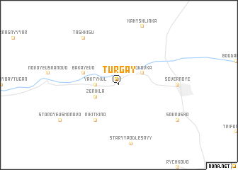 map of Turgay