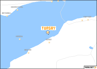 map of Turgay