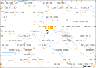 map of Turgi