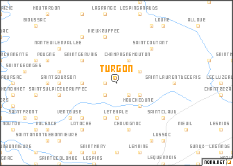 map of Turgon