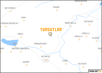 map of Turgutlar