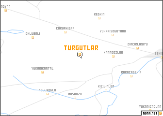 map of Turgutlar