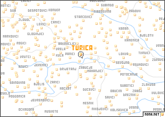 map of Turica