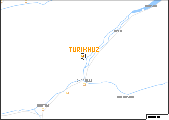 map of Turi Khuz