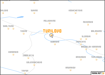 map of Turilovo