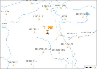 map of Turin