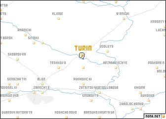 map of Turin