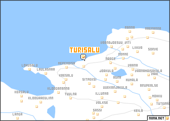 map of Türisalu