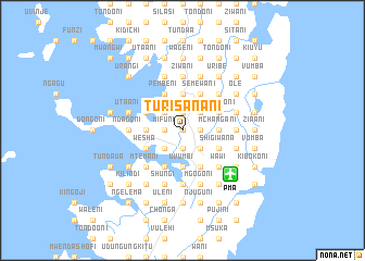 map of Turisanani