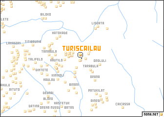 map of Turiscailau