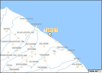 map of Turist