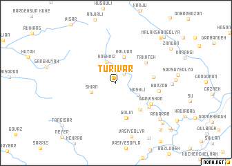 map of Tūrīvar