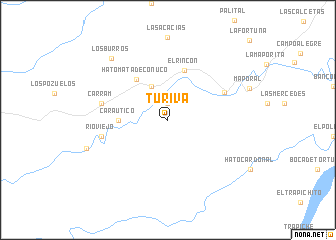 map of Turiva