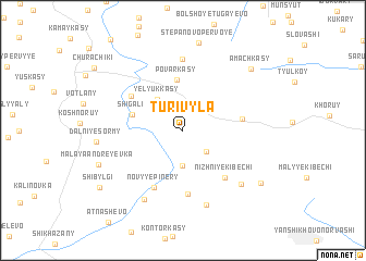 map of (( Turi-Vyla ))