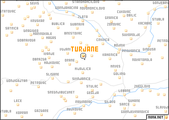 map of Turjane