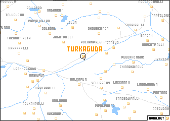 map of Tūrkaguda