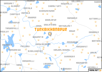 map of Turkai Khānāpur