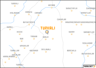 map of Türkali