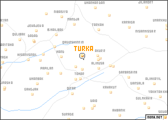 map of Turka