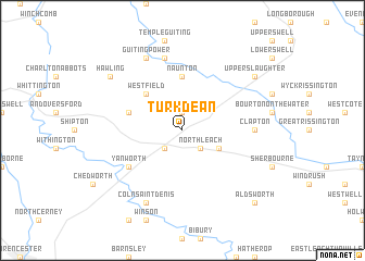 map of Turkdean