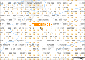 map of Turkenhoek