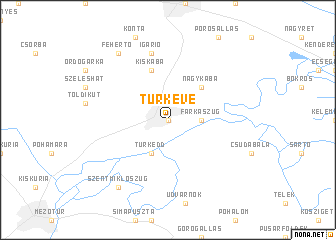map of Túrkeve