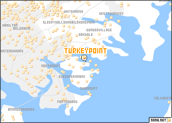 map of Turkey Point