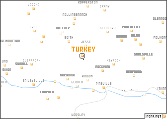 map of Turkey