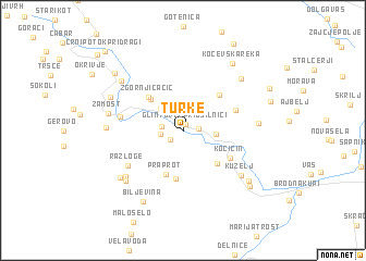 map of Turke