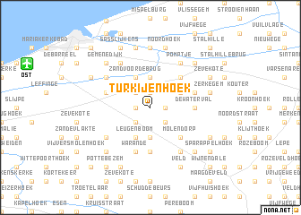 map of Turkijenhoek