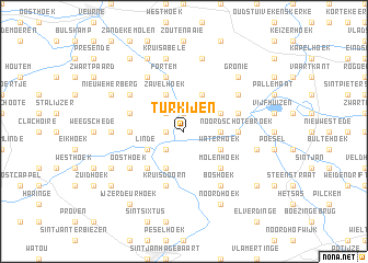 map of Turkijen