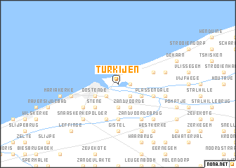 map of Turkijen