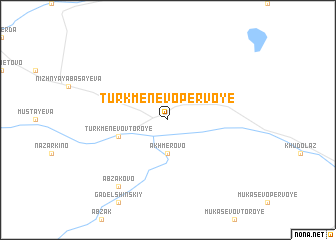 map of Turkmenevo Pervoye