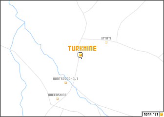 map of Turk Mine