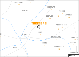 map of Türkobası