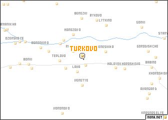 map of Turkovo