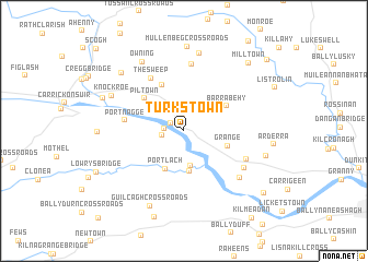 map of Turkstown