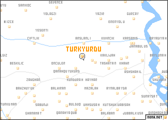 map of Türkyurdu